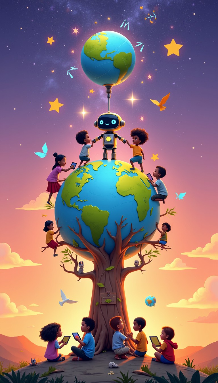 Free Global Learning Tree Image - Children, Diversity, Global ...