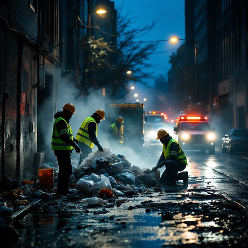 Free Dawn Street Cleanup Image - Urban, Steam, Dawn | Download at StockCake