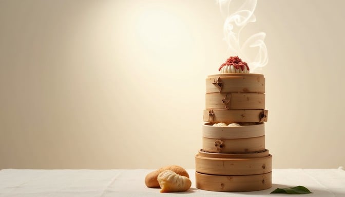 Free Steaming Dim Sum Image - Dimsum, Steamer, Bamboo | Download at ...