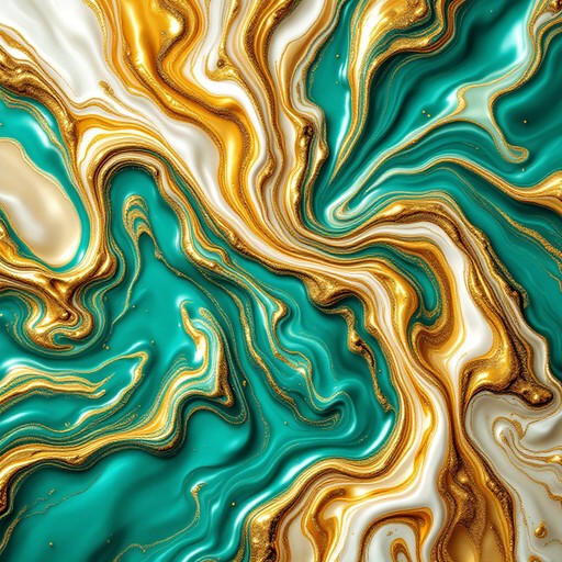 Golden Turquoise Free Turquoise Gold Fusion Image - Turquoise, Gold, Abstract | Download ...