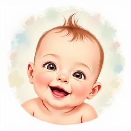 Free Pure Baby Joy Image - Baby, Joy, Smile | Download at StockCake