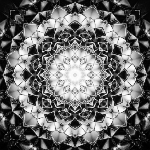 Free Crystalline Mirror Maze Image - Geometric, Crystal, Kaleidoscope ...
