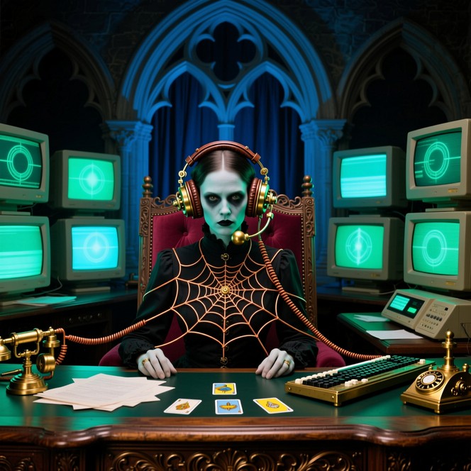 Goth Operator Free Gothic Helpdesk Operator Image - Gothic, Victorian, Helpdesk ...