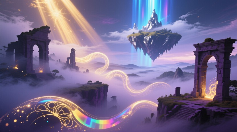 Free Ethereal Floating Ruins Image - Floating, Decay, Surreal ...