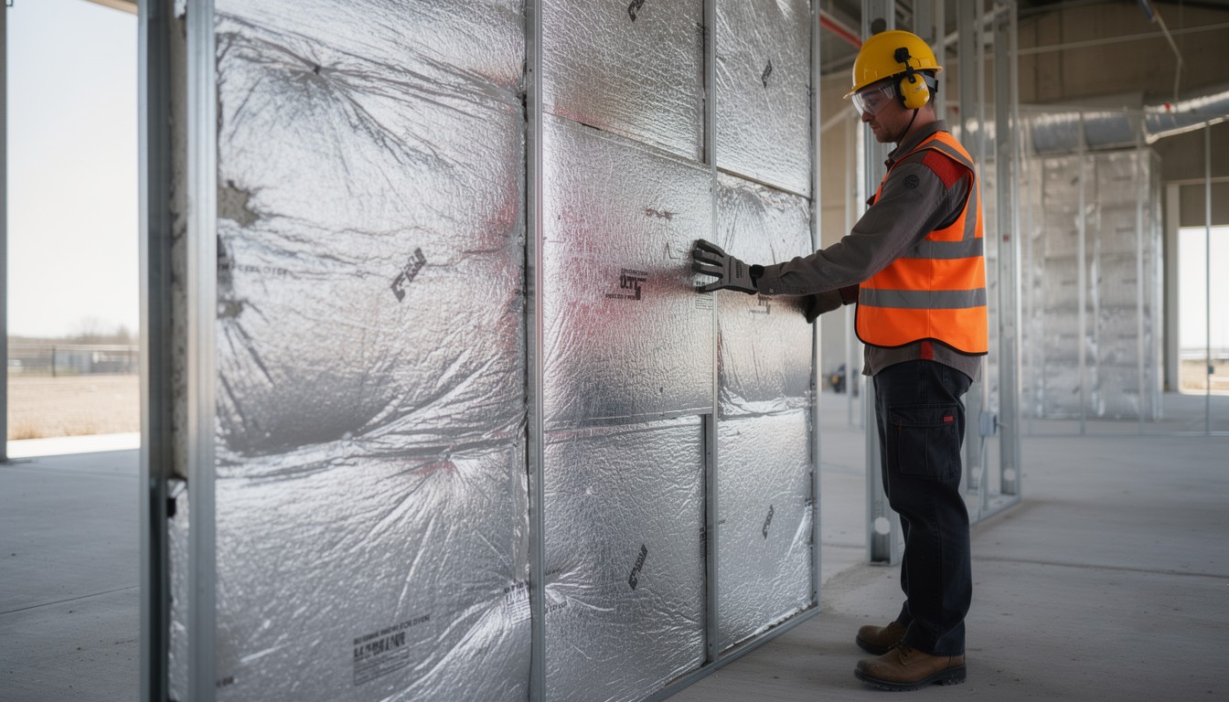 Free Installing Thermal Insulation Image - Construction, Insulation ...