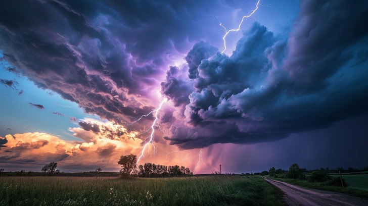 Free Electric Sky Drama Image - Lightning, Storm, Clouds | Download at ...