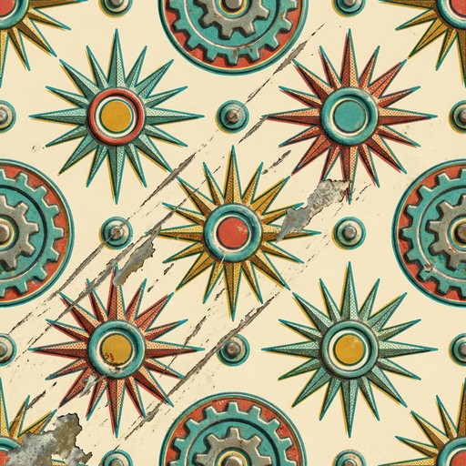 Red Tin Patterns Free Vintage Tin Pattern Image - Vintage, Retro, Pattern | Download at ...