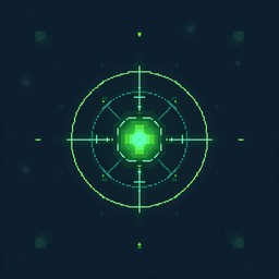 Download Pixel Radar Interface Image - Radar, Pixel, Retro | StockCake