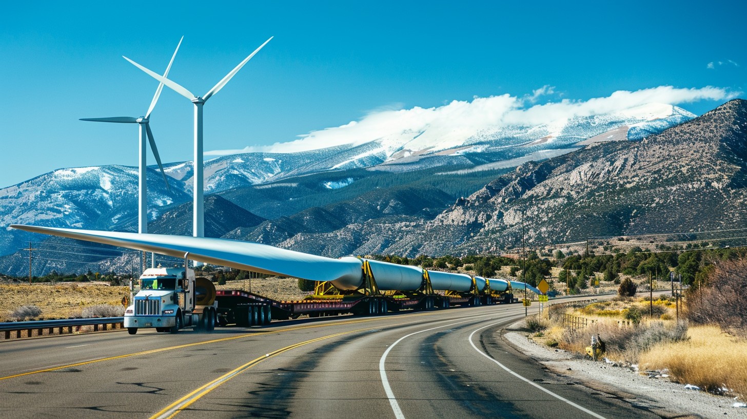 Free Transporting Wind Turbines Image - Wind, Turbines, Transport ...