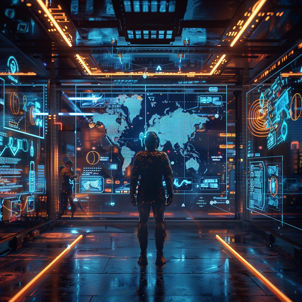 Free Futuristic Control Center Photo - Futuristic, Control, Center ...