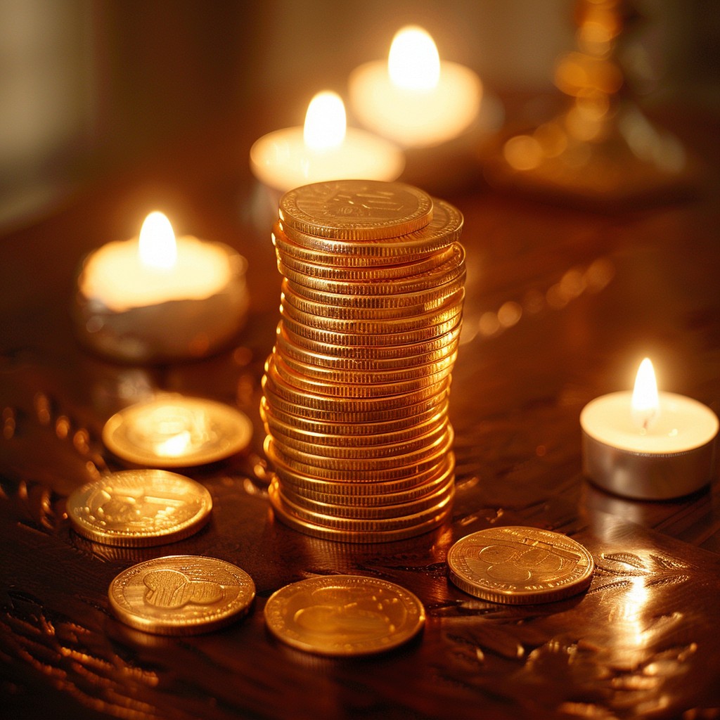 Free Coins and Candles Image - Wealth, Coins, Candles | Download at ...
