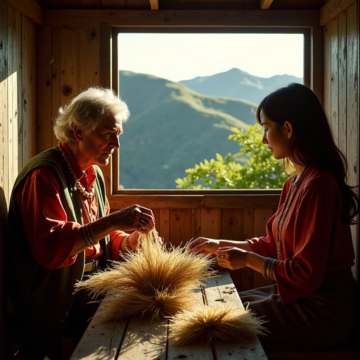 Flaxing Free Heritage Through Hands Image - Weaving, Maori, Tradition ...