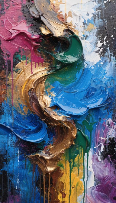Free Vibrant Paint Texture Image - Abstract, Painting, Texture ...