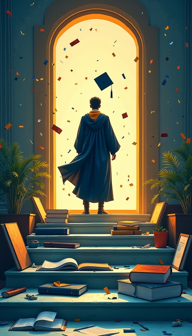 Free Graduation's Golden Doorway Image | Download at StockCake