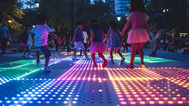 Free Illuminated Night Fun Image - Children, Adults, Night | Download ...