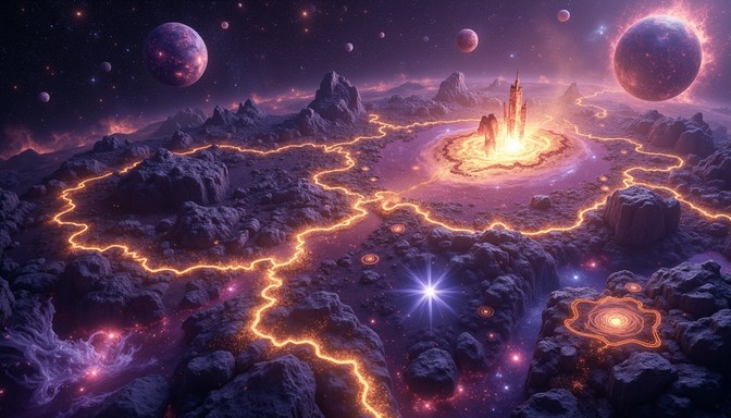 Free Mystical Galaxy Map Image - Cosmic, Galaxy, Mystical | Download at ...