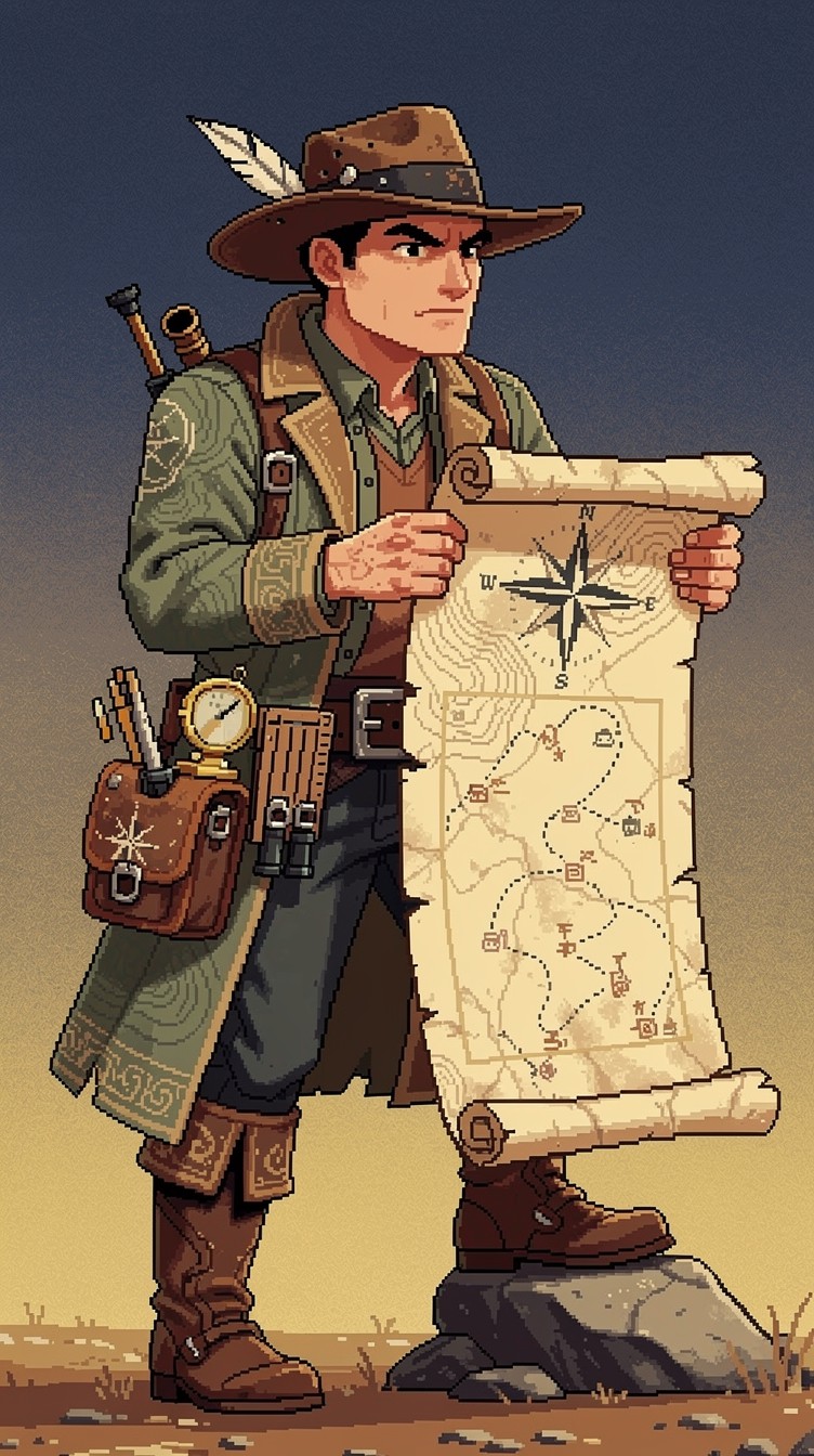Free Frontier Map Explorer Image - Cartographer, Explorer, Adventurer ...