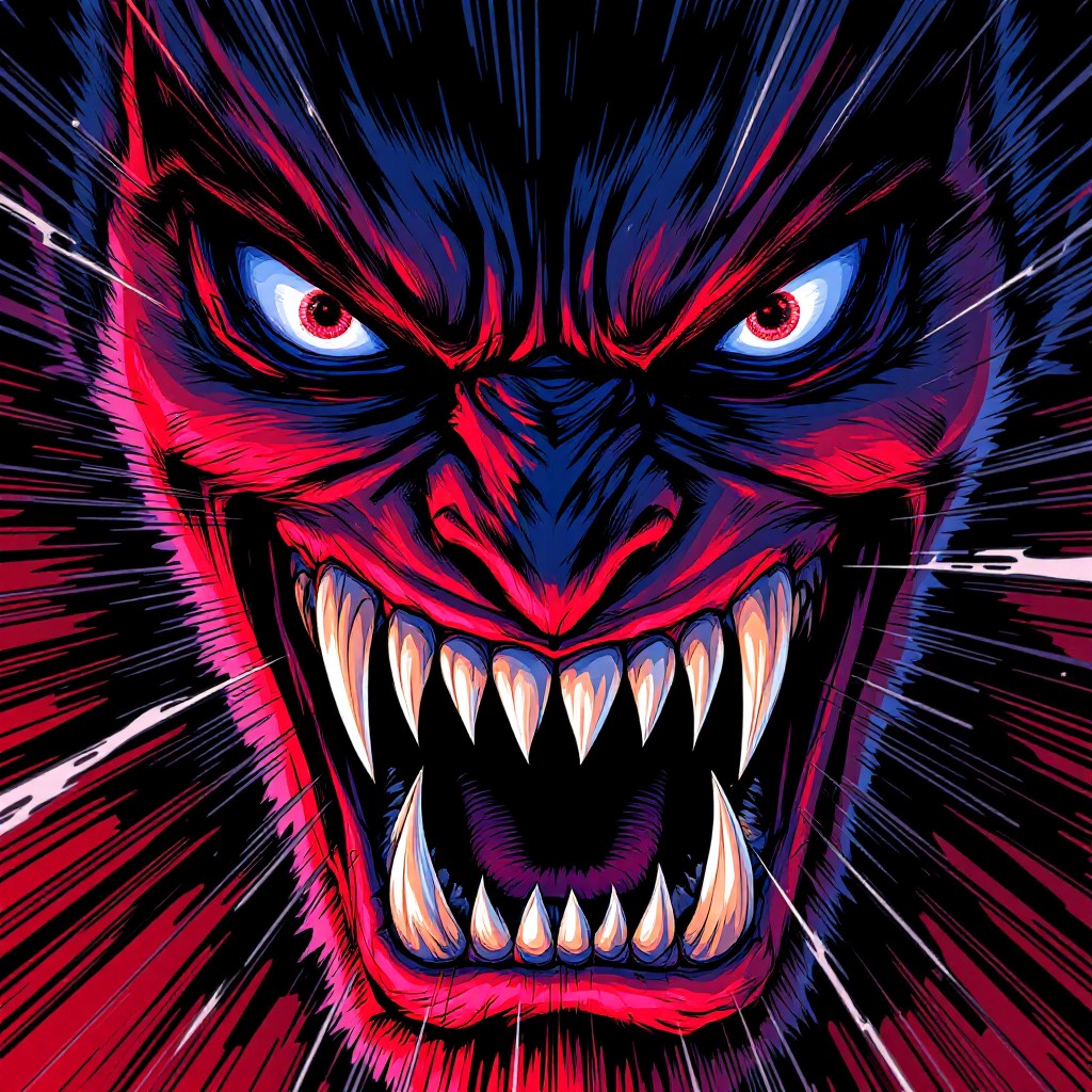 Download Ferocious Fanged Beast Image - Monster, Demon, Beast