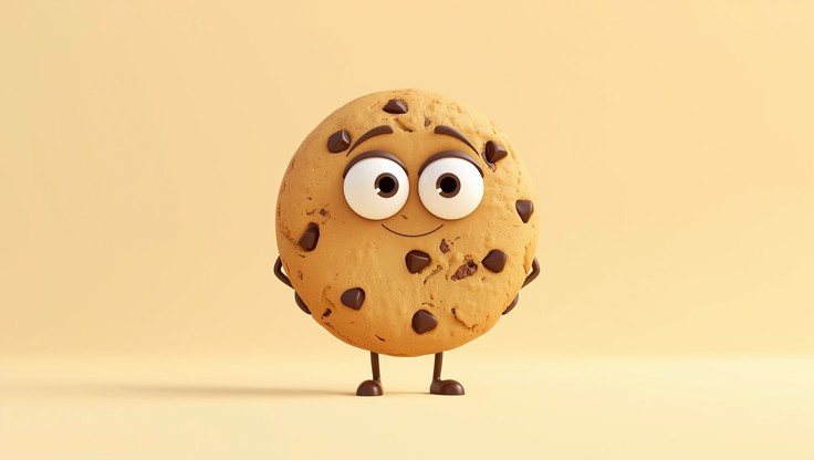 Free Cheerful Cookie Character Image - Cookie, Character, Cartoon ...