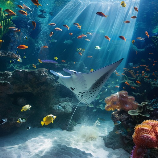 Free Underwater Marine Life Image - Ocean, Rays, Corals | Download at ...