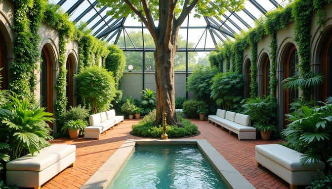 Free Tranquil Botanical Sanctuary Image | Download at StockCake