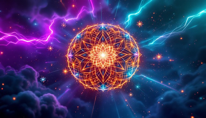Free Cosmic Sacred Geometry Image - Mandala, Sacred, Geometry ...