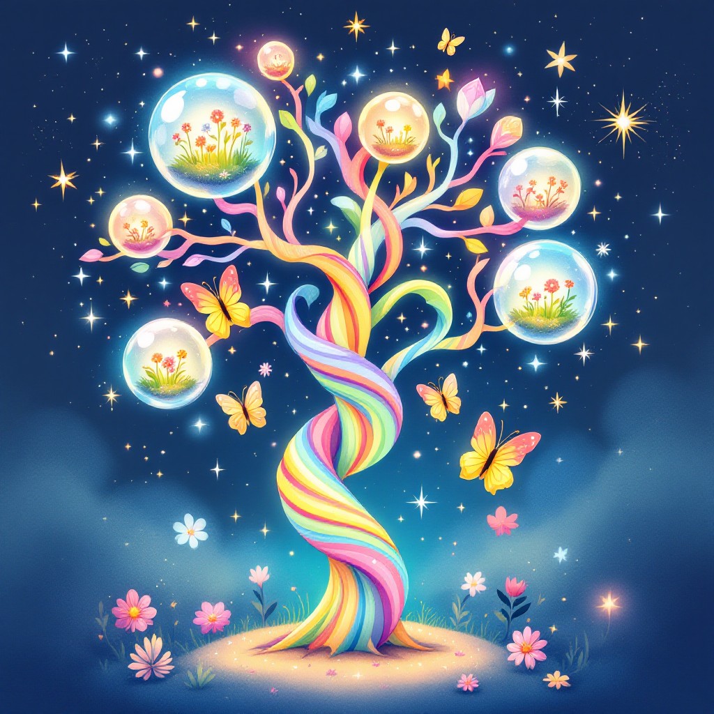 Free Magical Wonder Tree Image - Magical, Whimsical, Fantasy | Download ...