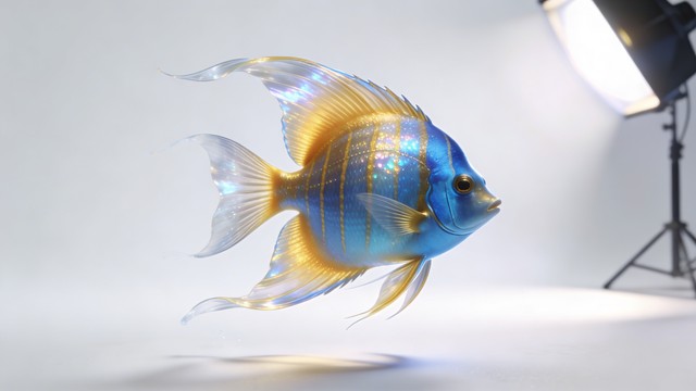 Free Elegant Angelfish Illustration Image - Angelfish, Fish, Tropical ...