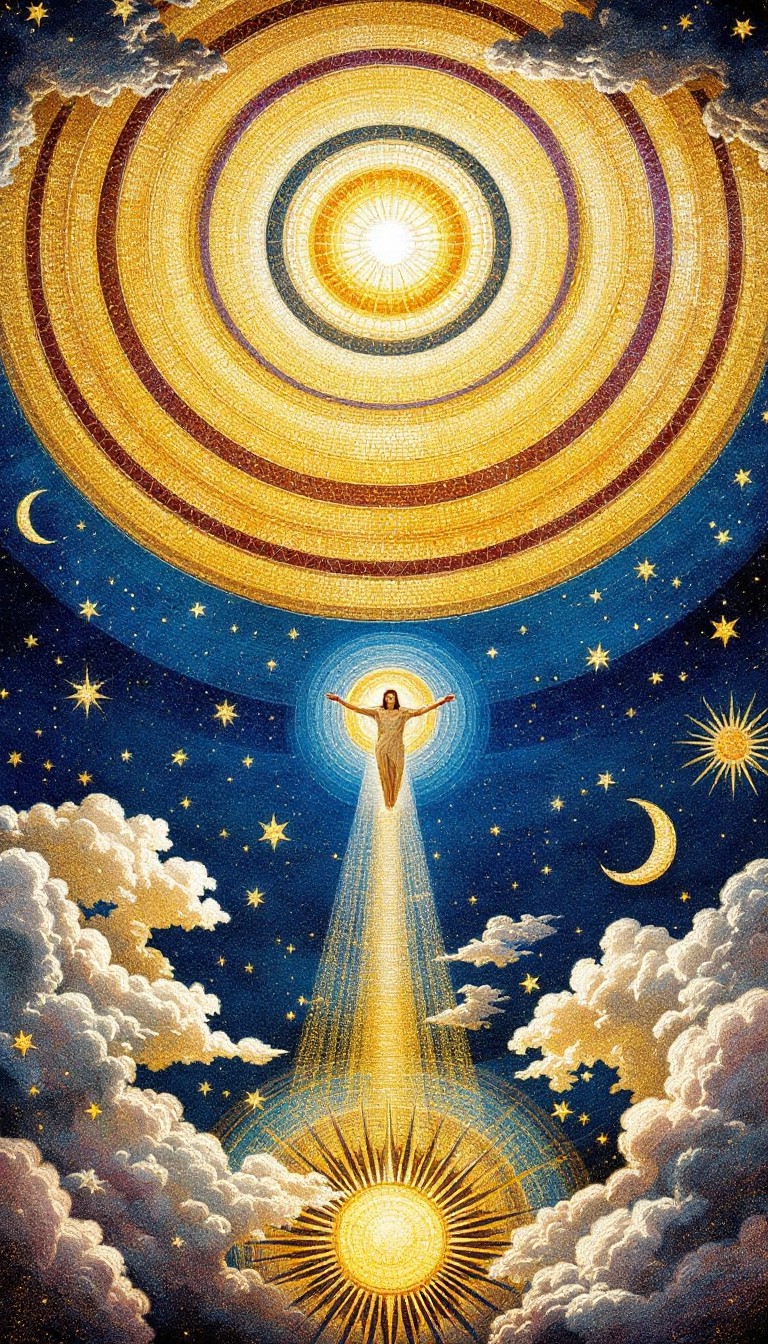 Free Divine Radiant Sky Image - Byzantine, Mosaic, Celestial | Download ...