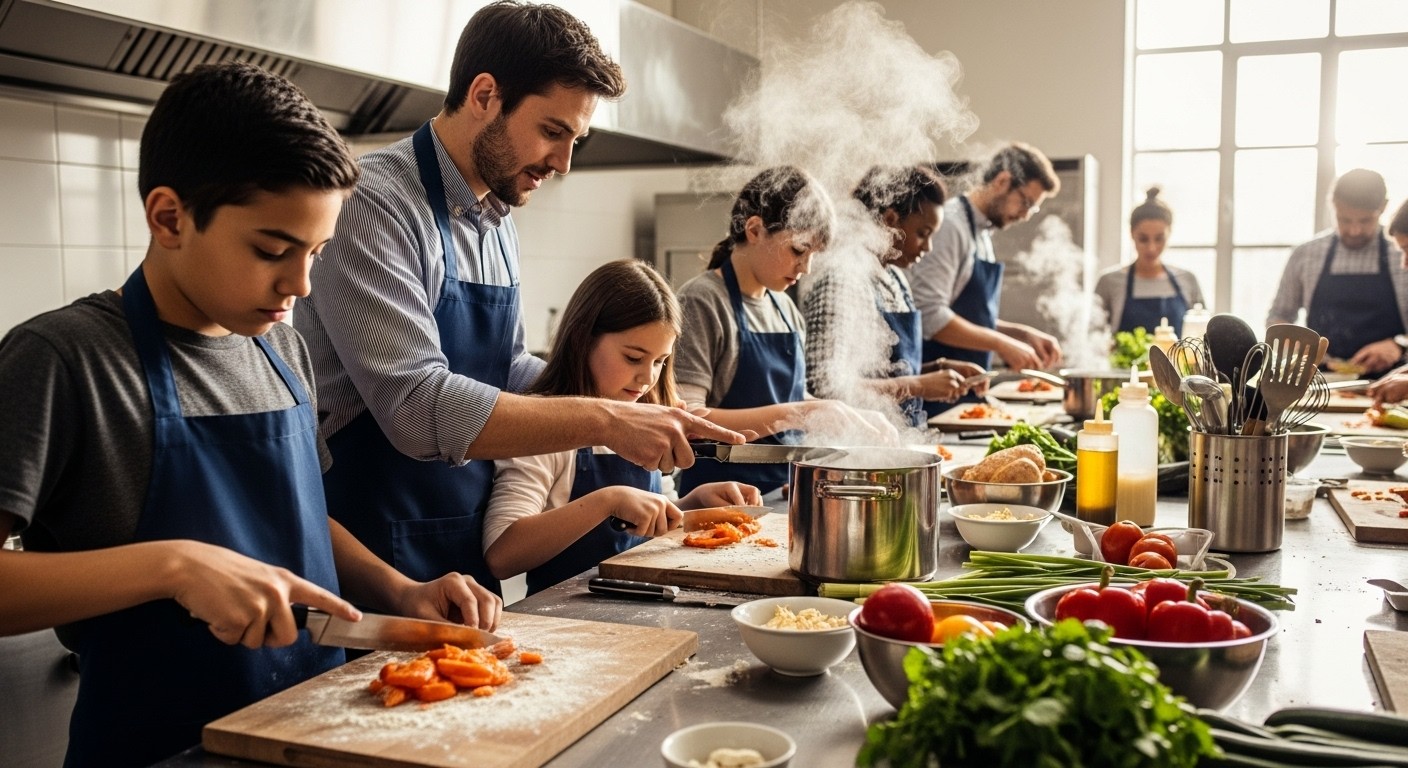 Cook Train Familiarizationx Free Culinary Learning Journey Image - Cooking, Class, Kitchen ...