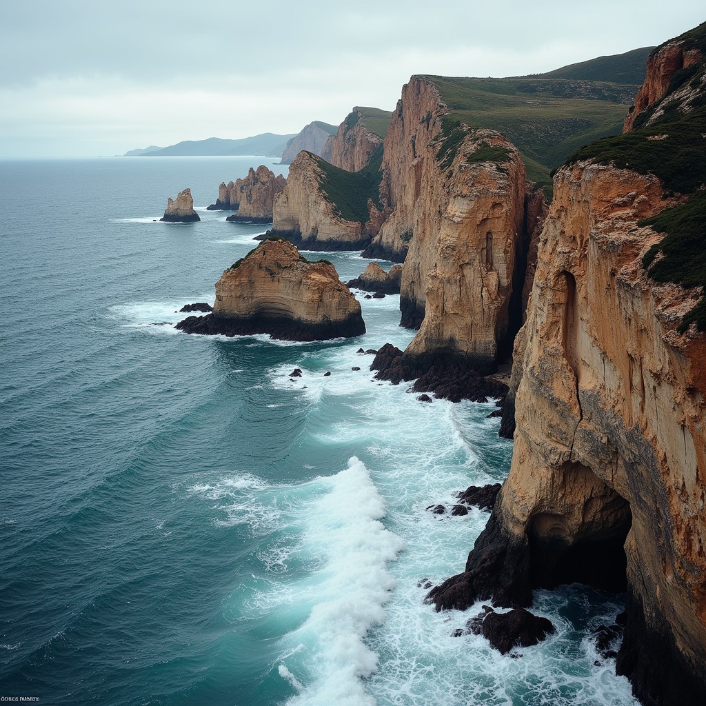 Free Majestic Coastal Cliffs Image - Coastline, Cliffs, Ocean ...