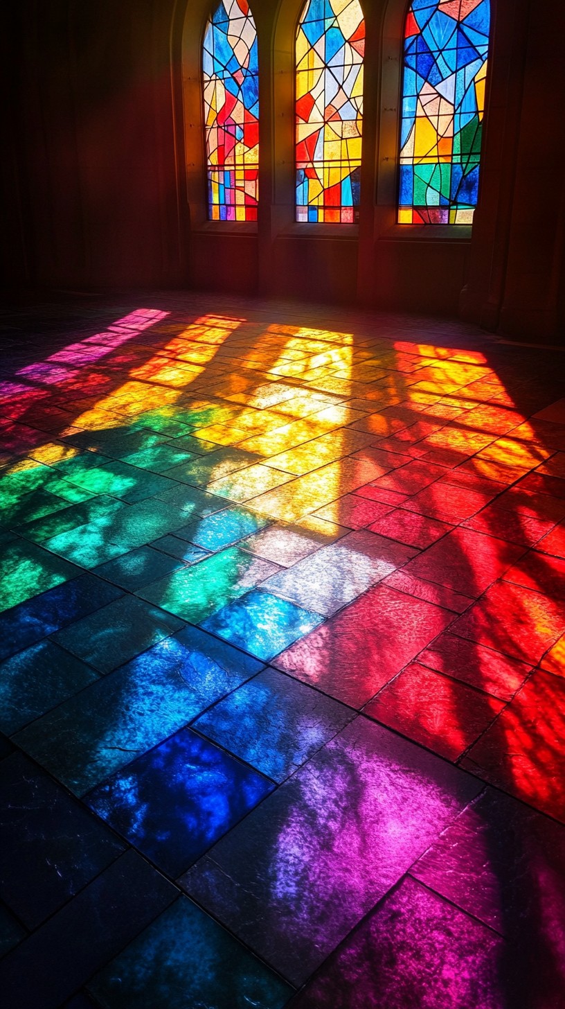 Stained Glass Colorfull Free Colorful stained glass Image - Colorful, Light, Stained Glass ...