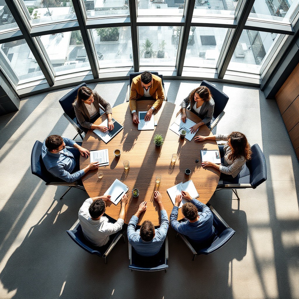 Free Corporate Meeting Discussion Image - Meeting, Corporate ...