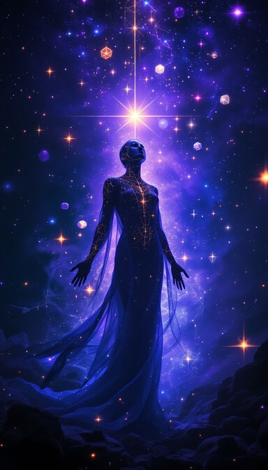 Free Celestial Being Awakens Image - Mystical, Cosmic, Ethereal ...