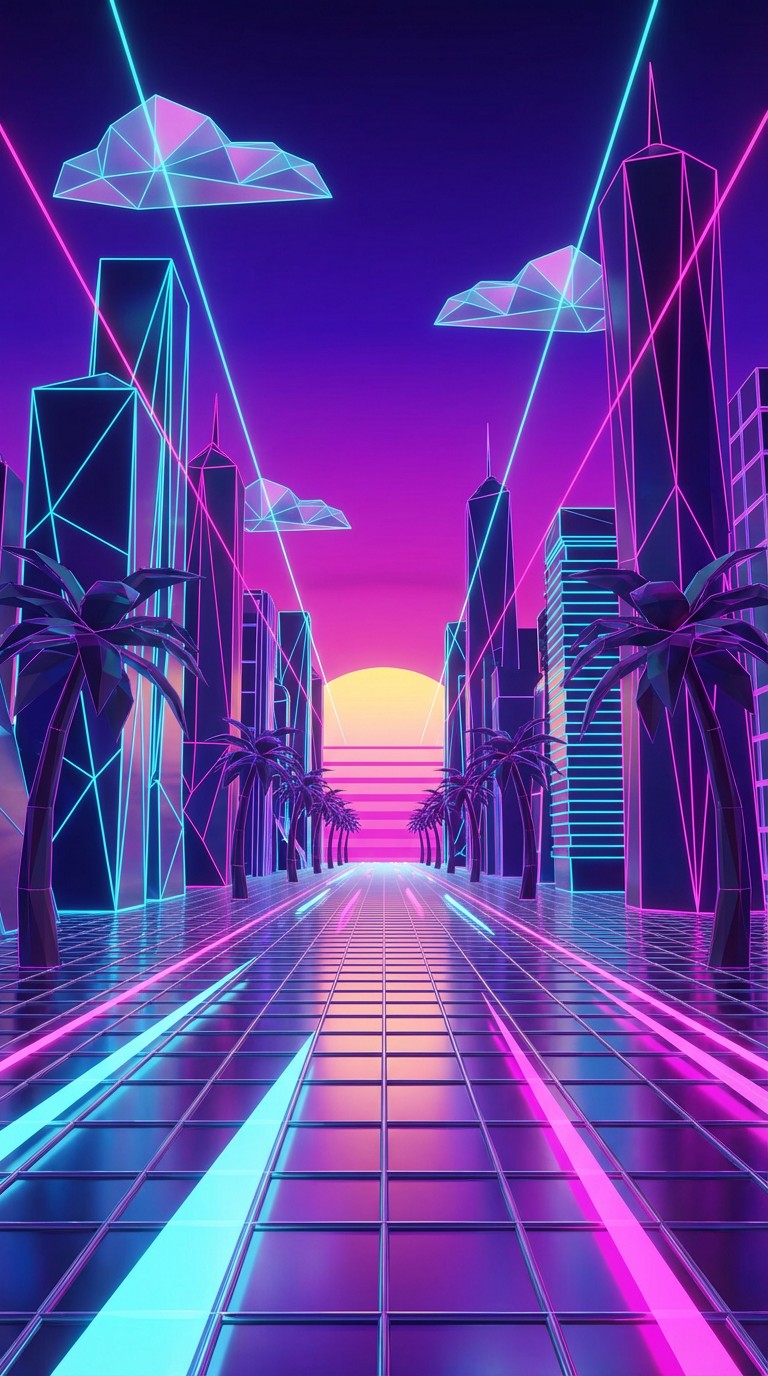 Free Synthwave City Dreams Image - Synthwave, Neon, Cityscape ...