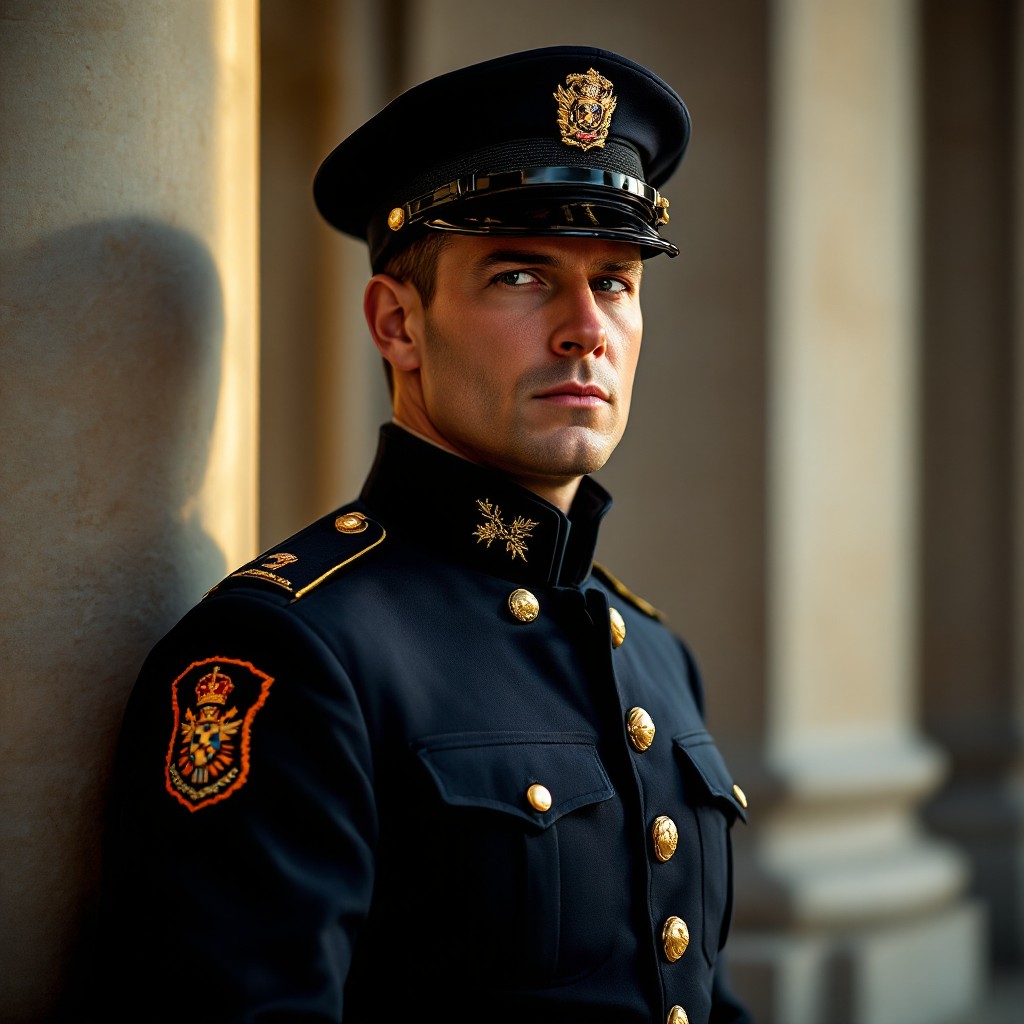 Download Dignified Officer Portrait Image - Police, Officer, Uniform ...