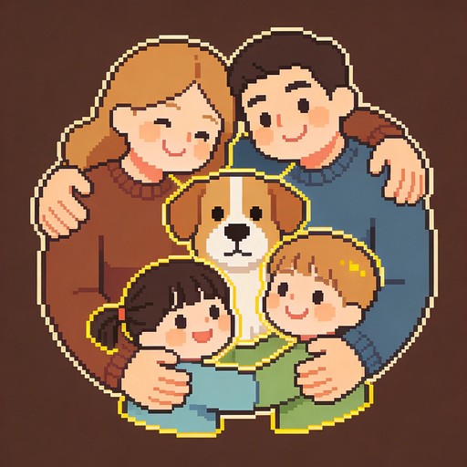 Free United Family Huddle Image - Pixel, Family, Retro | Download at ...