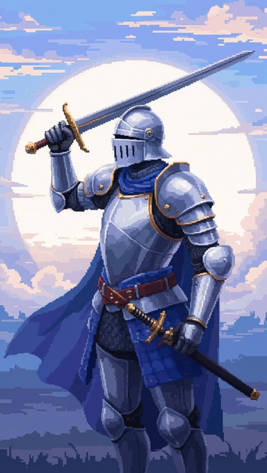 Free Knight Greets Dawn Image - Knight, Warrior, Armor | Download at ...