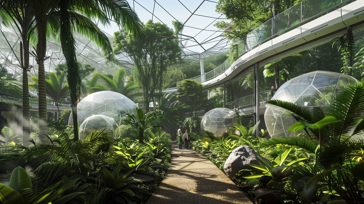 Free Futuristic Botanical Garden Image - Botanical, Garden, Futuristic ...