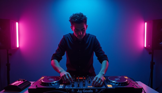 Dj Performance Free Neon DJ Performance Image - Dj, Nightclub, Turntables | Download ...