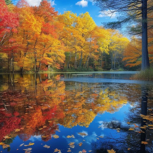 Free Autumn Leaves Reflection Image - Autumn, Leaves, Reflection ...