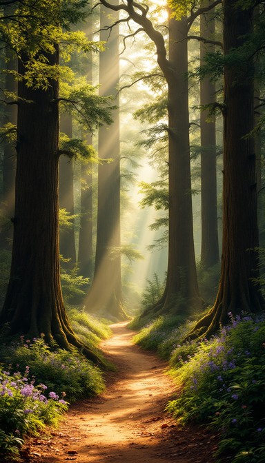 Free Enchanted Forest Path Image - Forest, Path, Trees | Download at ...