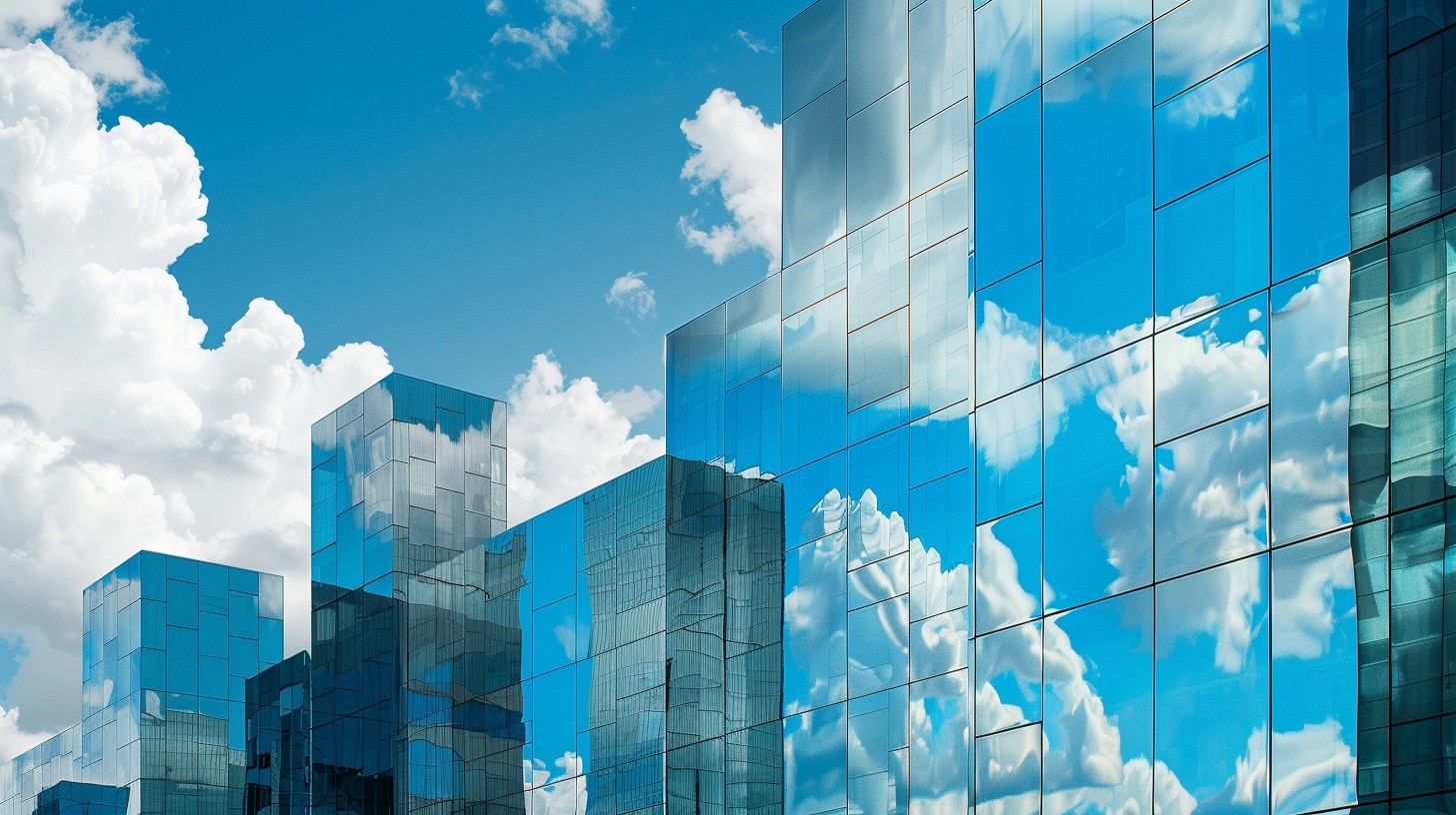 Free Reflective Glass Facade Image - Architecture, Reflection, Modern ...