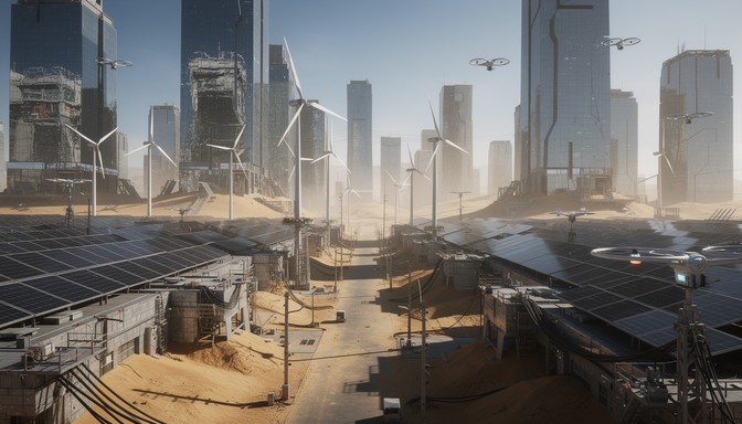 Free Desert Sci-Fi City Image - Desert, Sci-fi, City | Download at ...