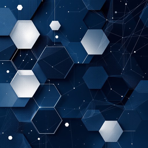 Hexagonal Network Texture Free Luxurious Hexagonal Network Image - Hexagon, Geometric, Navy ...