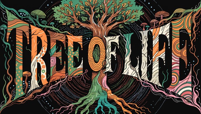 Tree Typography Examples Free Living Typography Art Image - Typography, Popart, Tree | Download ...
