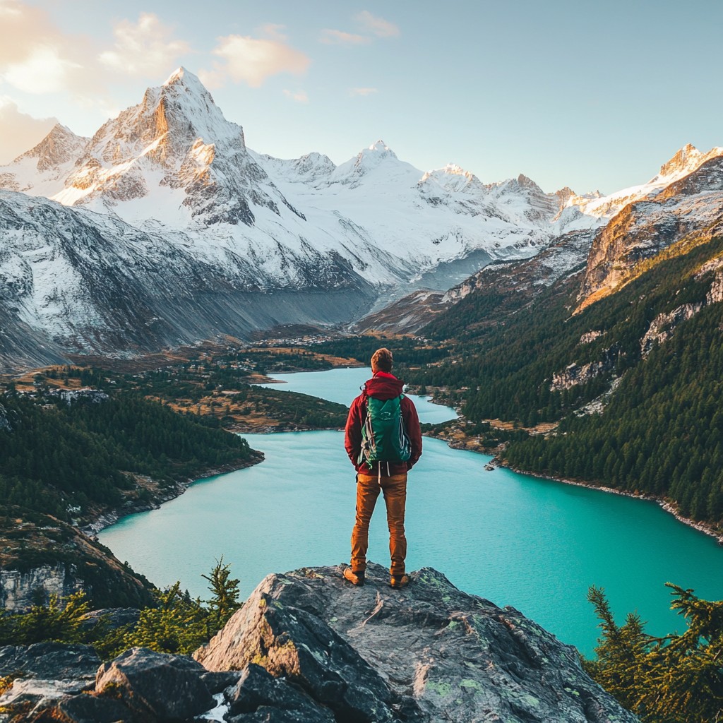Free Mountain Adventure View Image - Mountain, Adventure, Hiker ...