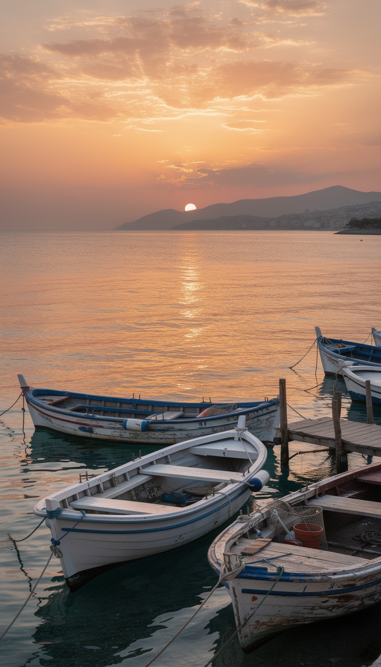 Free Bodrum Sunset Serenity Image - Sunset, Turkey, Boats | Download at ...