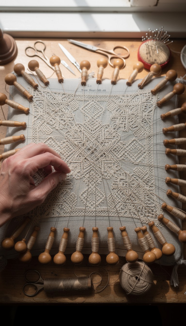 Free Delicate Handcrafted Lace Image - Lace, Bobbin, Handcraft ...