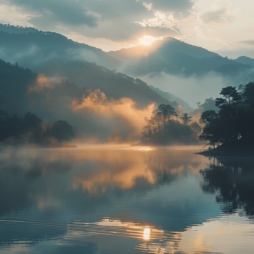 Free Misty Sunrise Reflection Image - Sunrise, Mist, Lake | Download at ...